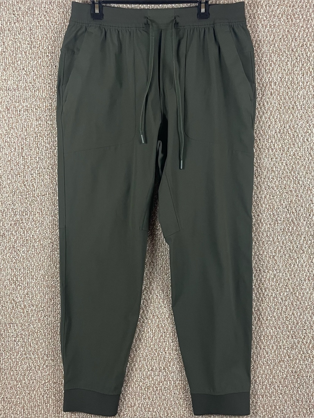 Lululemon ABC Jogger Pants Warpstreme Men's XL Green Activewear Gym Casual Ws